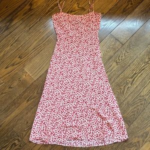 Realisation Par The Amelia in Nudité Midi Dress